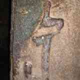 Click para ampliar. Talla en la Pedra Formosa de Augas Santas